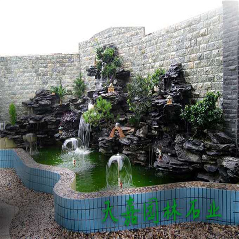 浑源小庭院水景设计